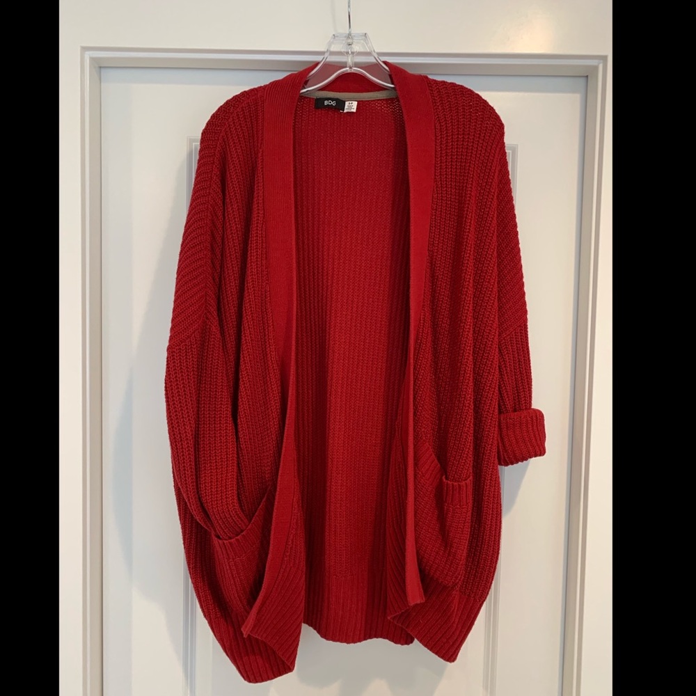 BDG Cable Knit Cardigan